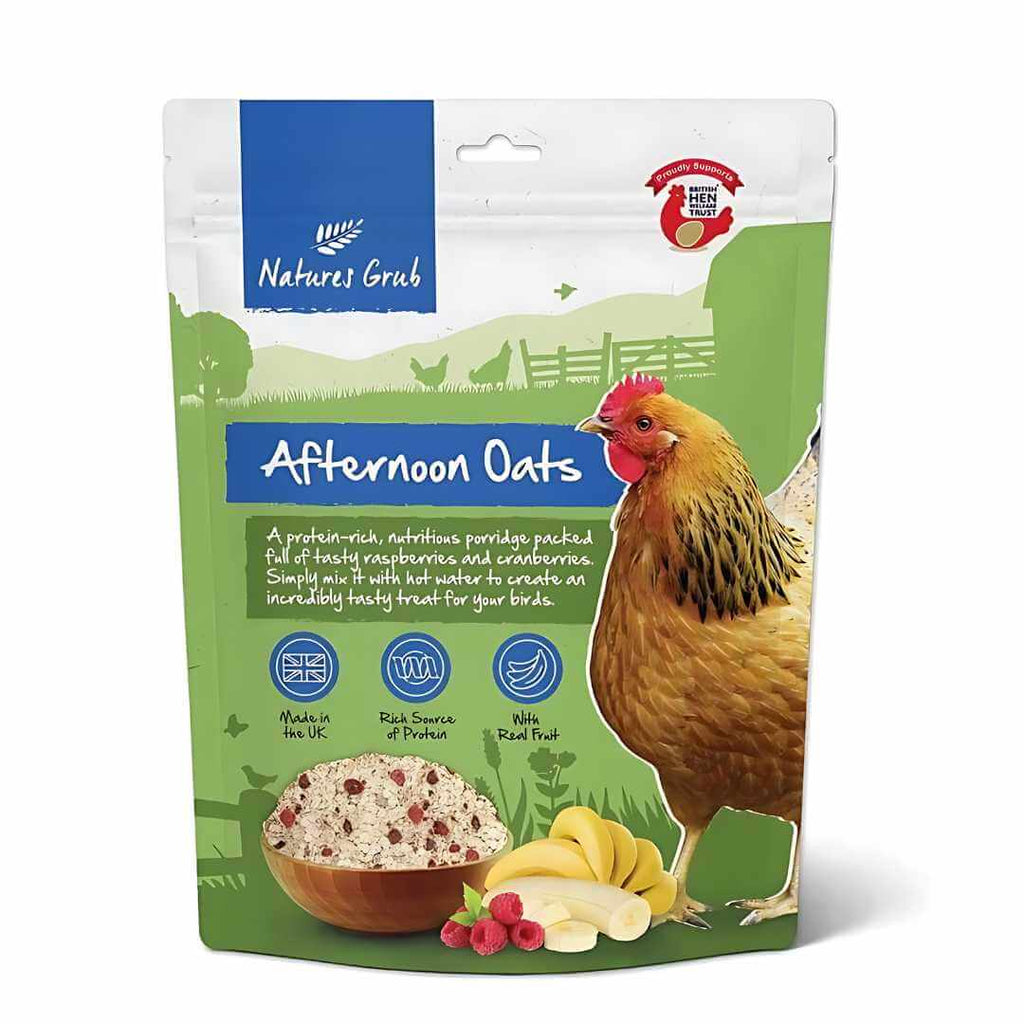 Afternoon Oats for Chickens - Banana &amp; Berry