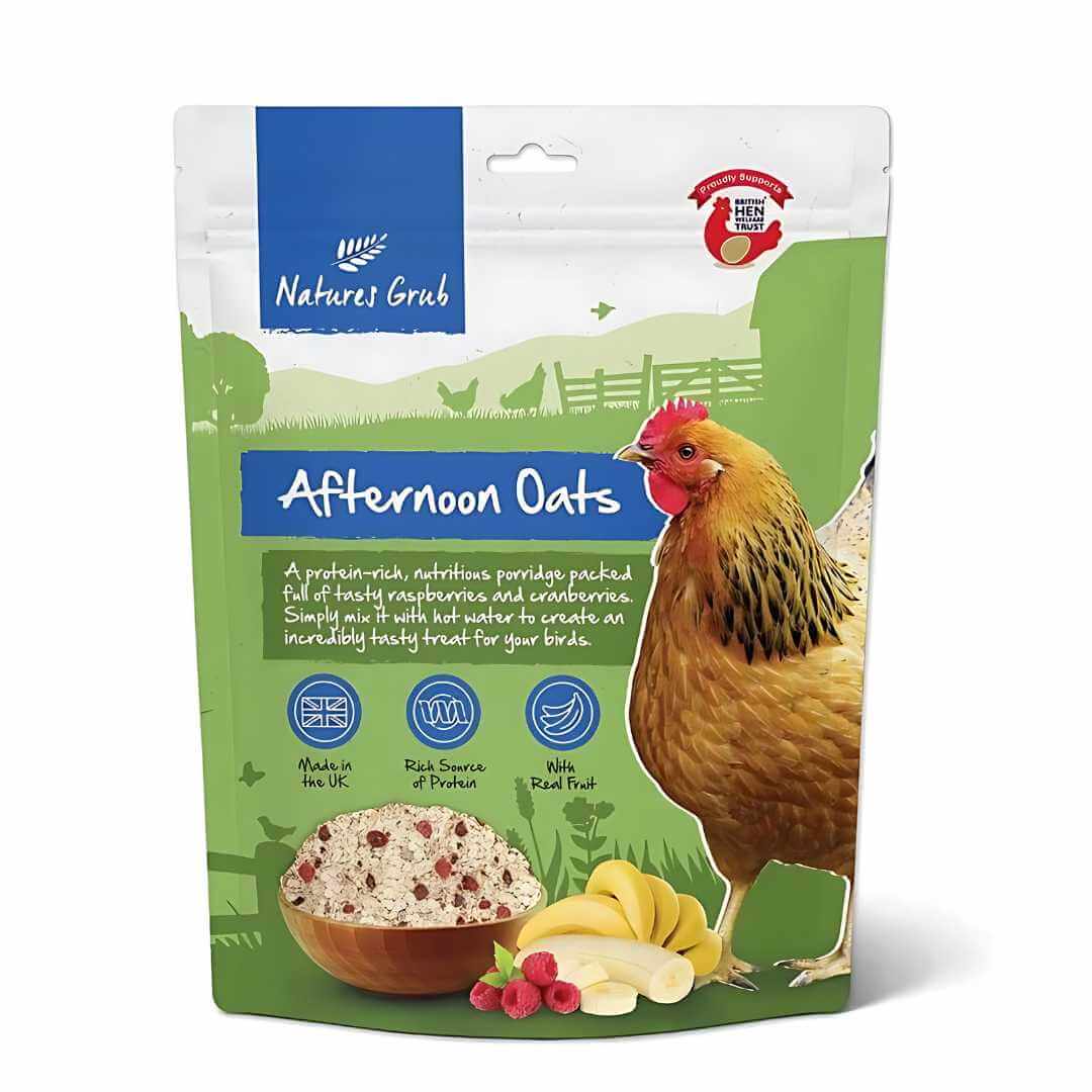 Afternoon Oats for Chickens - Banana &amp; Berry