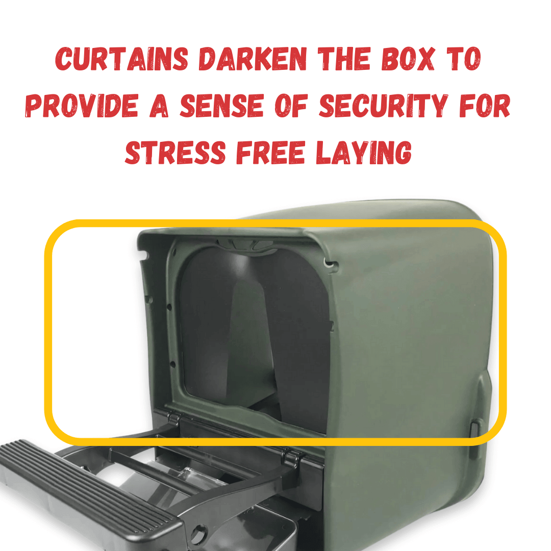 ChickBox Lite Rollaway Nest Box – Green