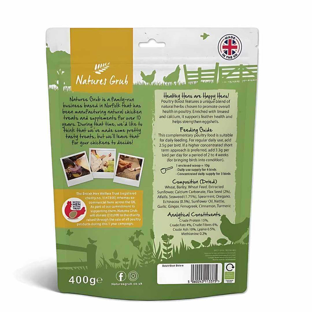 Poultry Boost Pelleted Herbal Tonic for Chickens