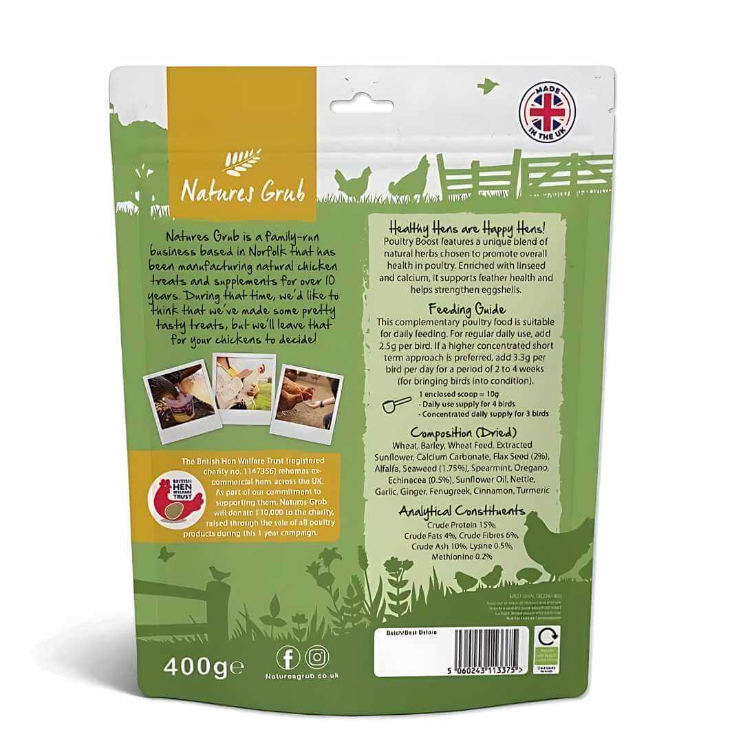 Poultry Boost Pelleted Herbal Tonic for Chickens