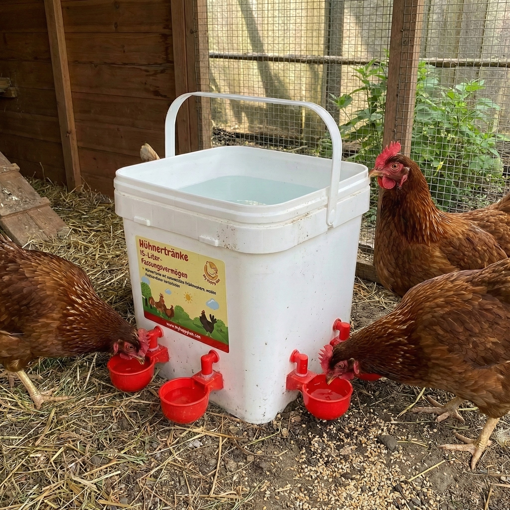 Chicken Drinker – 15L Automatic Poultry Water Dispenser