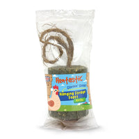 Hentastic Hanging Forage Feast product in clear packaging on a white background