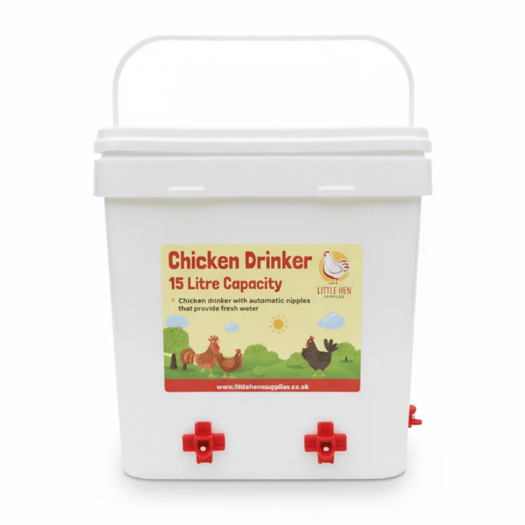 Chicken Drinker – 100% No Leak 15L Nipple Poultry Drinker